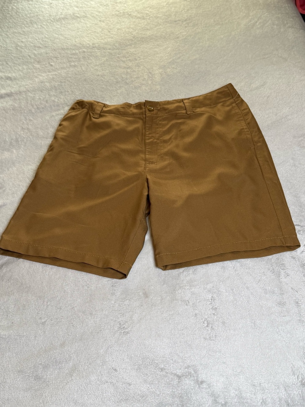 Kids Casual Cotton Shorts - Brown
